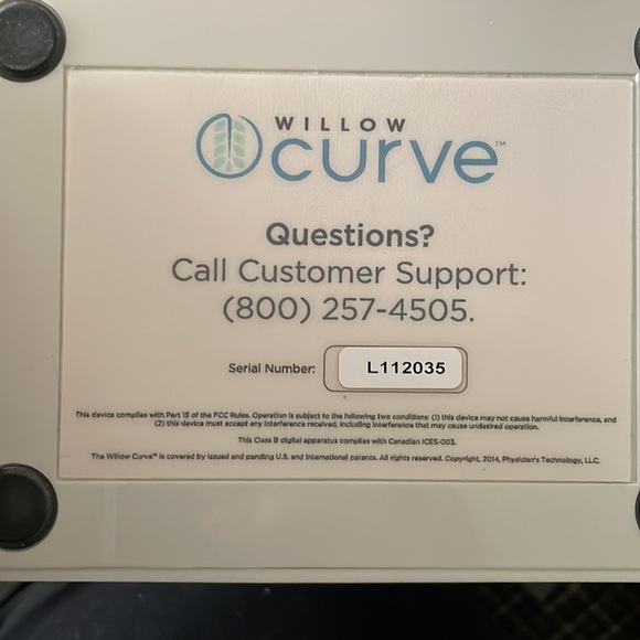 The Willow Curve PT5 Low Level Pain Relief Device - Picture 6 of 16